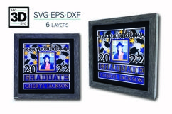 CUSTOMIZABLE GRADUATE SVG Product Image 2