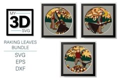 3D BOY AND LEAVES BUNDLE Product Image 1