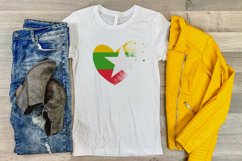 National Sublimation Art- Backgrounds Bundle. Myanmar Product Image 5