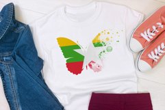 National Sublimation Art- Backgrounds Bundle. Myanmar Product Image 2