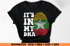 It's in my DNA Myanmar Flag Fingerprint Sublimation Product Image 2