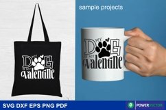 My Dog is My Valentine SVG Dxf PNG files Product Image 2