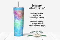 Funny and Sarcastic Dog - 20oz Seamless Tumbler Wrap Product Image 2