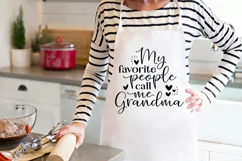 My Favorite People Call Me Grandma SVG - Grandma Shirt SVG Product Image 3