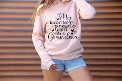 My Favorite People Call Me Grandma SVG - Grandma Shirt SVG Product Image 2