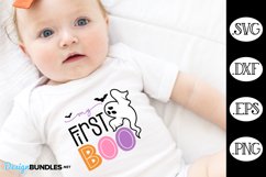 My First Boo Halloween SVG | Halloween Baby SVG Product Image 1