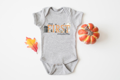 Make lasting memories with this charming first Halloween design – great for milestone photos, gift ideas, and festive nursery décor.