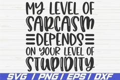 40 Funny Quotes SVG Bundle / Sarcastic SVG Bundle / Cut File Product Image 21