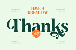 Myngo Bakery - Modern Bold Serif Font Product Image 19