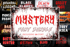 Mystery Font Bundle Product Image 1