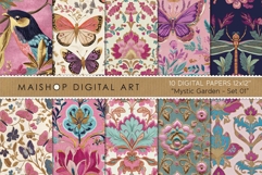 Boho Seamless Digital Paper Bundle Vol 2 Product Image 7