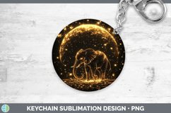 GorgeousMystic Glow 02 Keychain design.