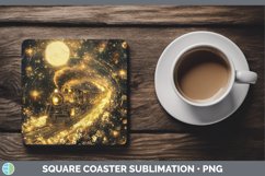 GorgeousMystic Glow 02 Square Coaster design.