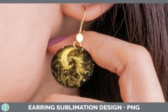 GorgeousMystic Glow 02 Round Earrings design.