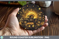 GorgeousMystic Glow 02 Round Coaster design.