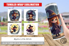 Tumbler Halloween Little Witch Product Image 1