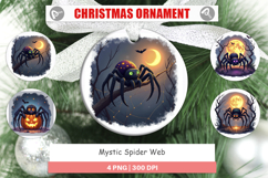 Ornament Halloween Spider Web Product Image 1