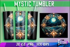 Mystic Tumblers Wrap|Magic 20 oz PNG Bundle | Mystical Product Image 1