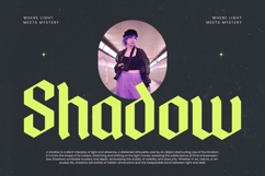 Mystic Venom - Stylish Blackletter Font Product Image 3