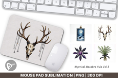 Mystical Macabre Yule Mouse Pad Product Image 1