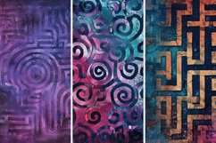 Mystical Mazes Digital Paper Bundle Product Image 3