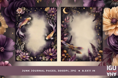 Celestial Garden Writing Paper