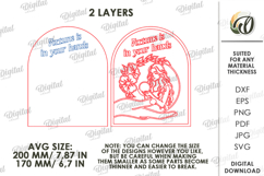 Celestial Wall Art Laser Cut. Mystical Home Decor SVG Product Image 2