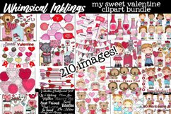 My Sweet Valentine Clipart Bundle-210 Images Product Image 1