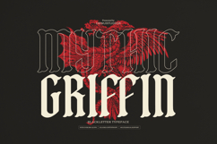 Mythic Griffin | Blackletter Typeface Product Image 1