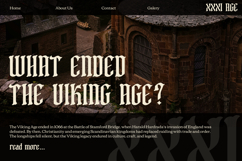 Mythic Griffin | Blackletter Typeface Product Image 4