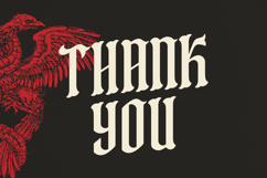 Mythic Griffin | Blackletter Typeface Product Image 12