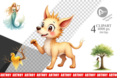 Greek Creatures Clipart Product Image 1