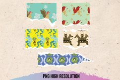 Mythological Torn Paper - Scrapbooking PNG Product Image 1