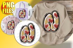 N Doodle Letter Valentine Cheerful Sweet Spirit! Product Image 1
