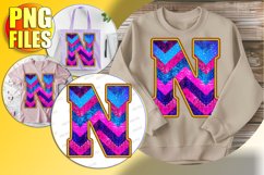 N Doodle Letter Style Clipart Joyful Winter Spirit! Product Image 1