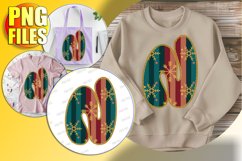 2 Doodle Letter Style Clipart Whimsical Christmas Fun! Product Image 1