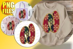 N Doodle Letter Style PNG Cheerful Winter Character! Product Image 1