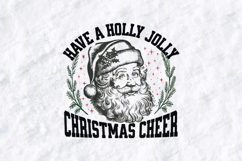 Have A Holly Jolly Christmas Cheer Vintage Shirt Design Product Image 3