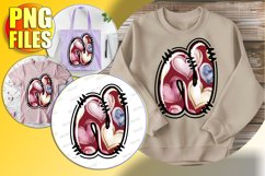 N Doodle Letter Romantic Valentine Cute Heart! Product Image 1