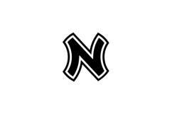 N logo design Product Image 1