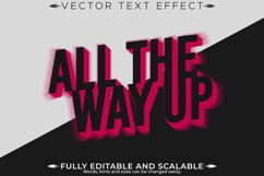 Editable text effect template font style customizable Product Image 1