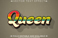 Editable text effect template font style customizable Product Image 1