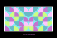 Radiant Geometric Pattern with Vivid Colors Product Image 1