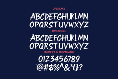 Night Blaze | Webfont Bold Brush Typeface for Web Use Product Image 2