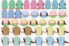 Father and children clipart,Father&#039;s day clipart,Family Png Product Image 2