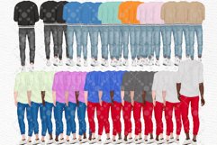 Male clipart Teenage boys clipart Guys clipart Fashion Male Product Image 2