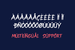 Night Blaze | Japanese Brush Style Webfont for Bold Creative Product Image 3
