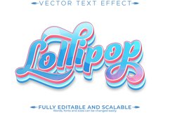 Editable text effect template font style customizable Product Image 1