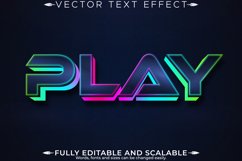 Editable text effect template font style customizable Product Image 1