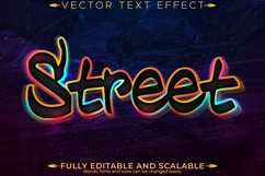 Editable text effect template font style customizable Product Image 1